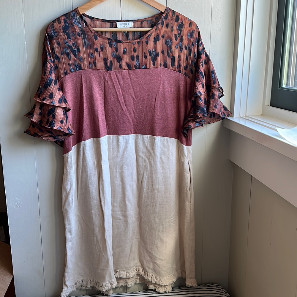 3 Tier Dress with pockets!